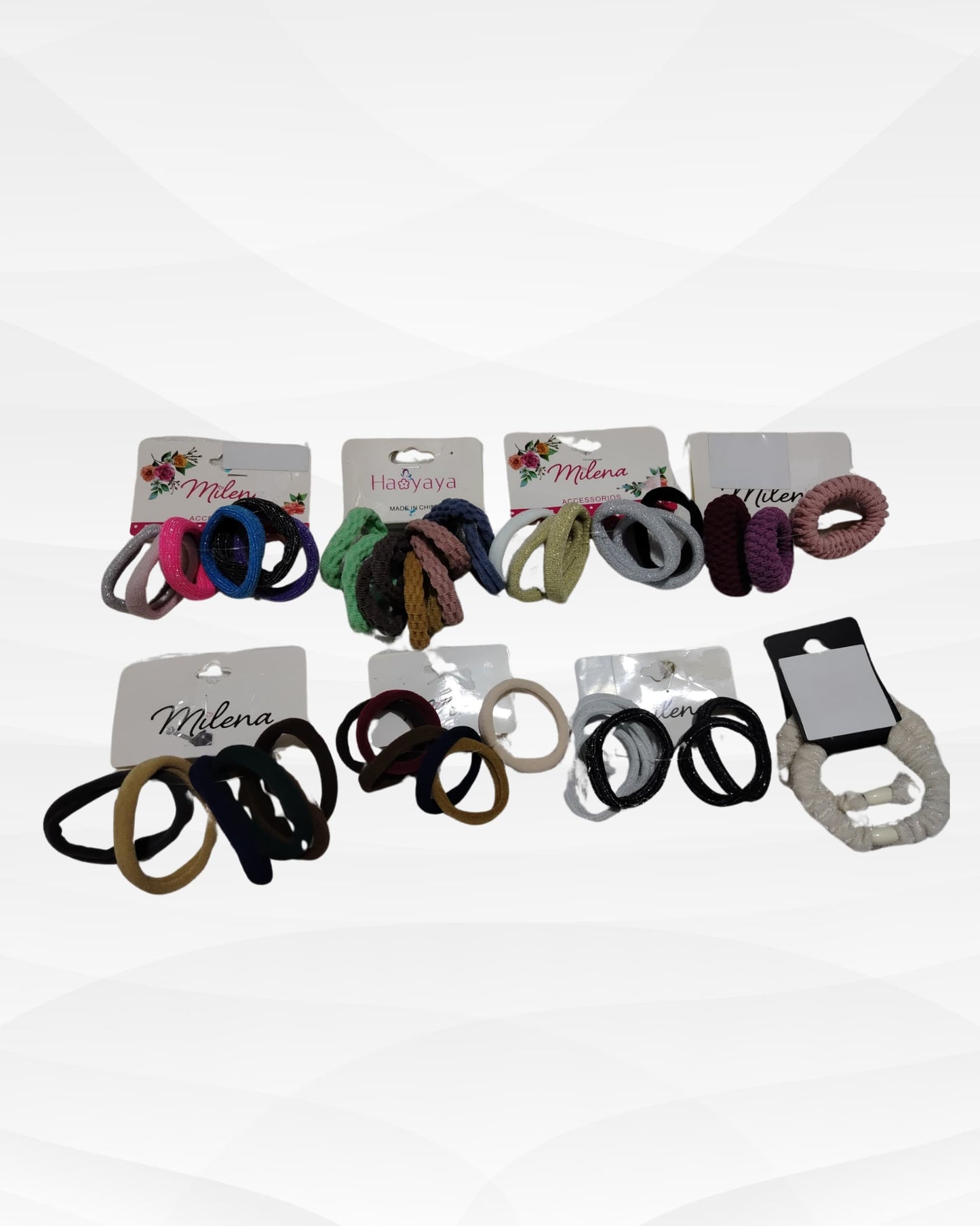 Colitas, ganchos y clips para niñas y damas