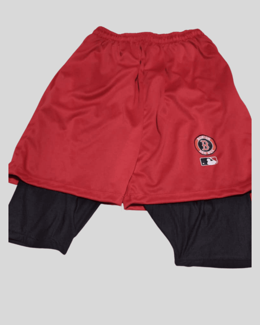 Short Caballero con Licra Rojo