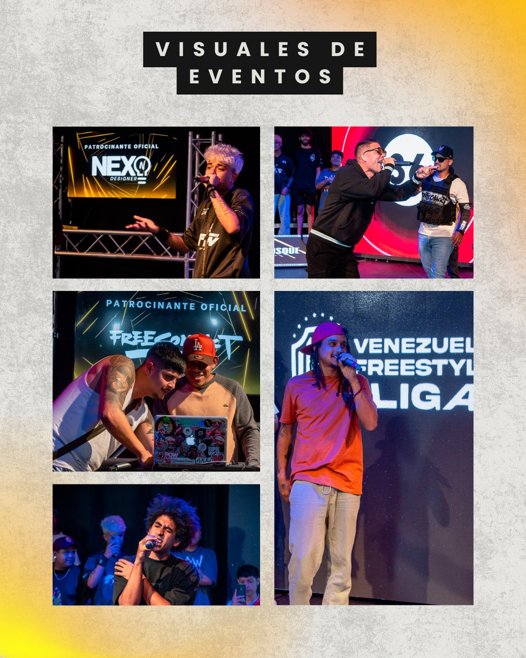 Nexo Design Productor Visual de la Venezuela FreeStyle Liga te ofrece sus servicios de Diseño Visual de forma exclusiva en El Paraiso Misc