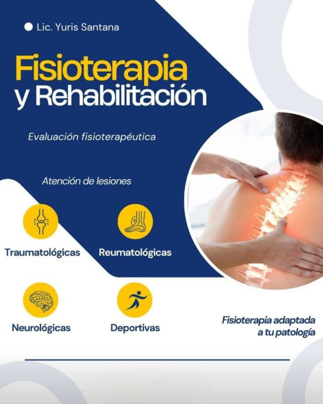 3 Sesiones De Fisioterapia