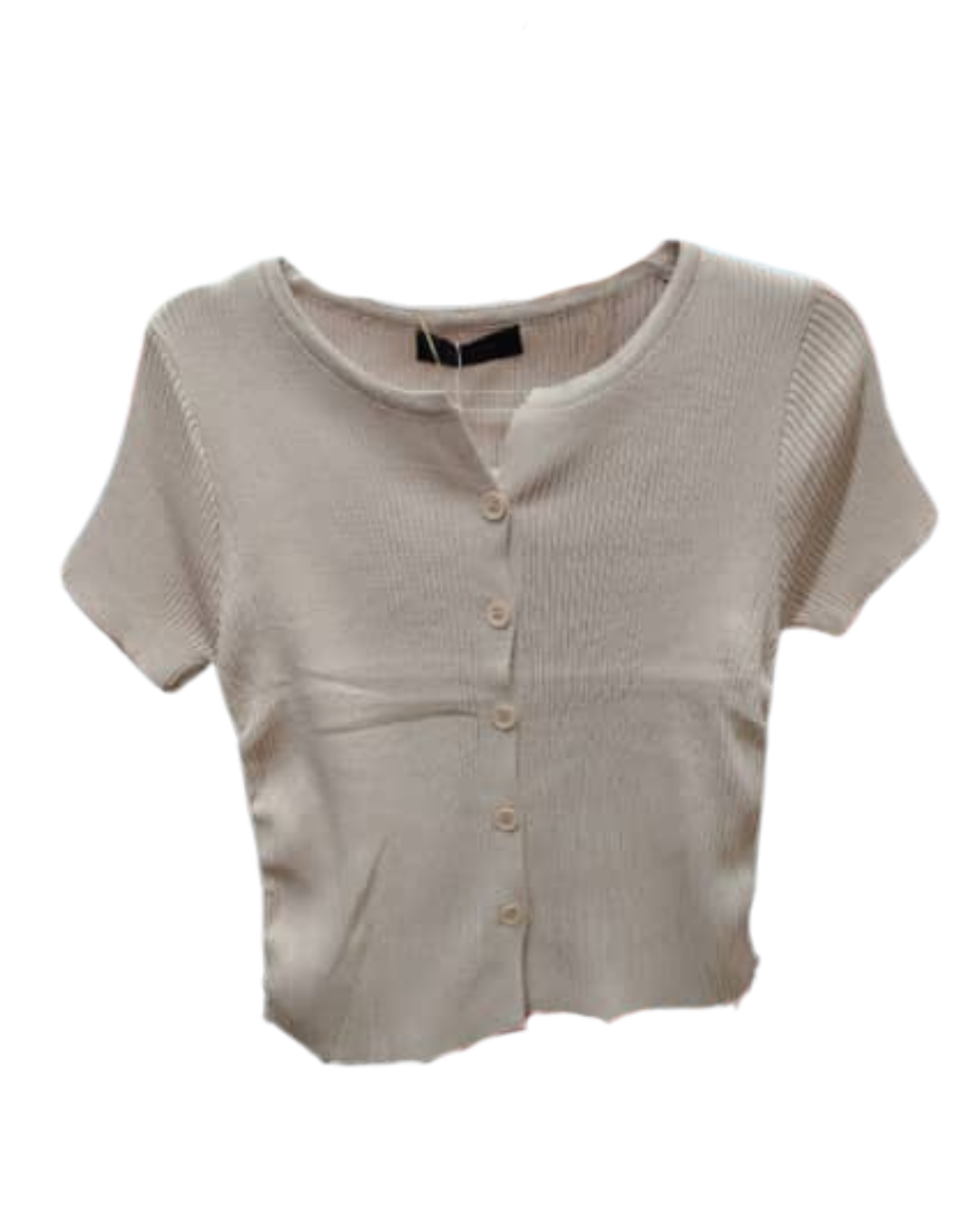 Blusa Casual-Eelegante Color Marron