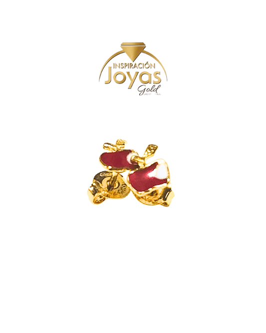 Zarcillos Pequeños De Manzanita (24000) Oro Enchapado
