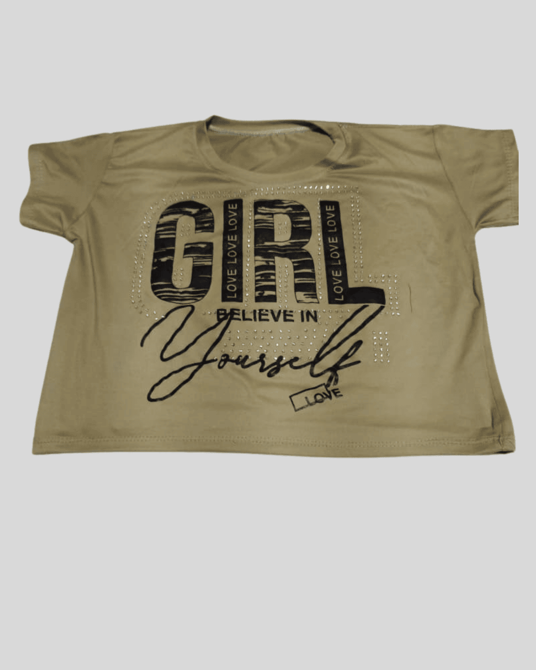 Crop Top Diferentes Modelos Piel de Durazno Marron