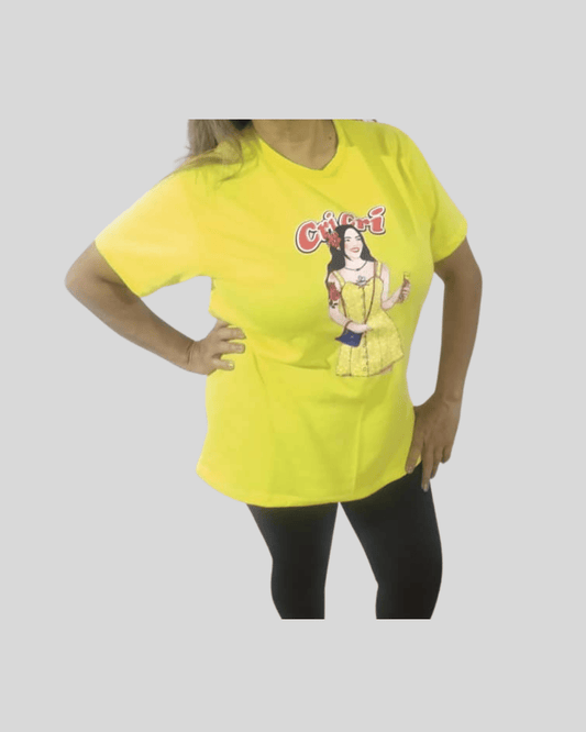 Franela Oversize Amarilla Cri Cri 