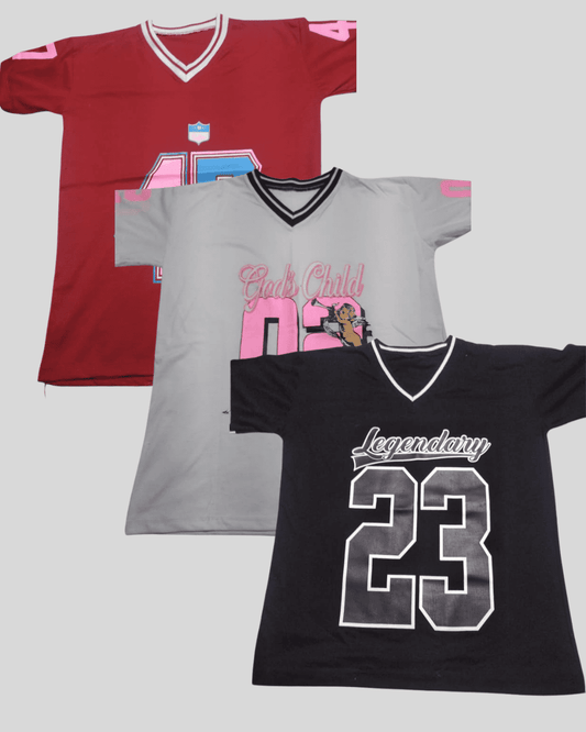Franelas Oversize Tipo Futbolera