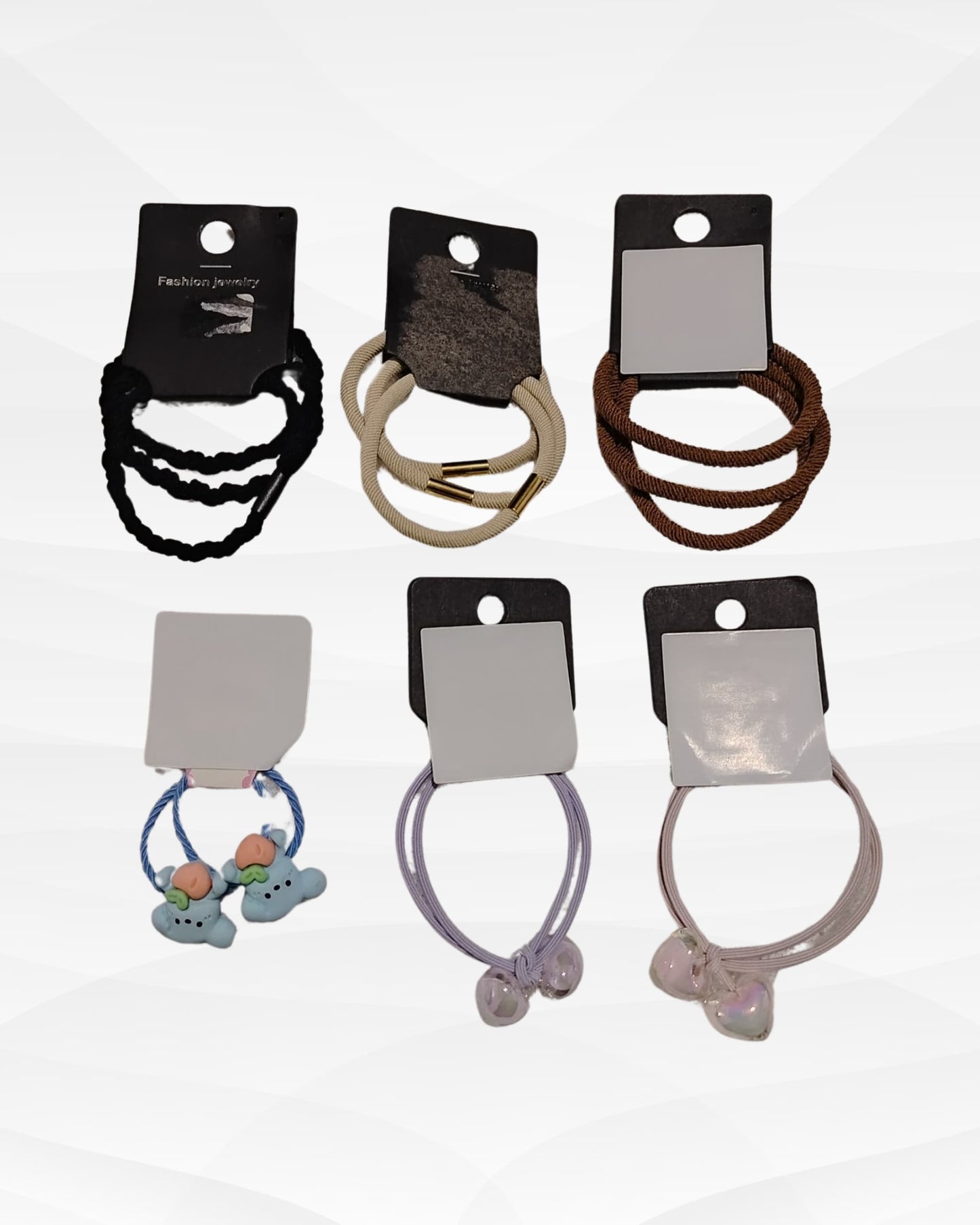 Colitas, ganchos y clips para  niñas y damas