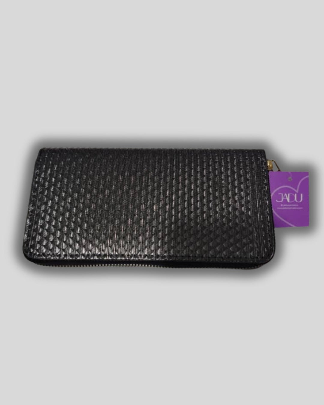 Monedero negro grande Marca JADU
