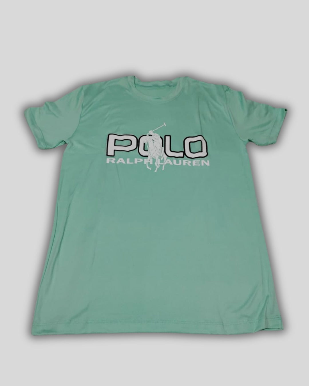 Franela Piel de Durazno Color Verde Talla Plus