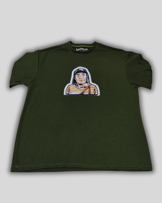 Franela Caballero El Chavo Algodon Alto Gramaje 240g Talla XL