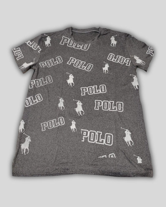 Franela Piel de Durazno Color Gris Polo Talla Unica